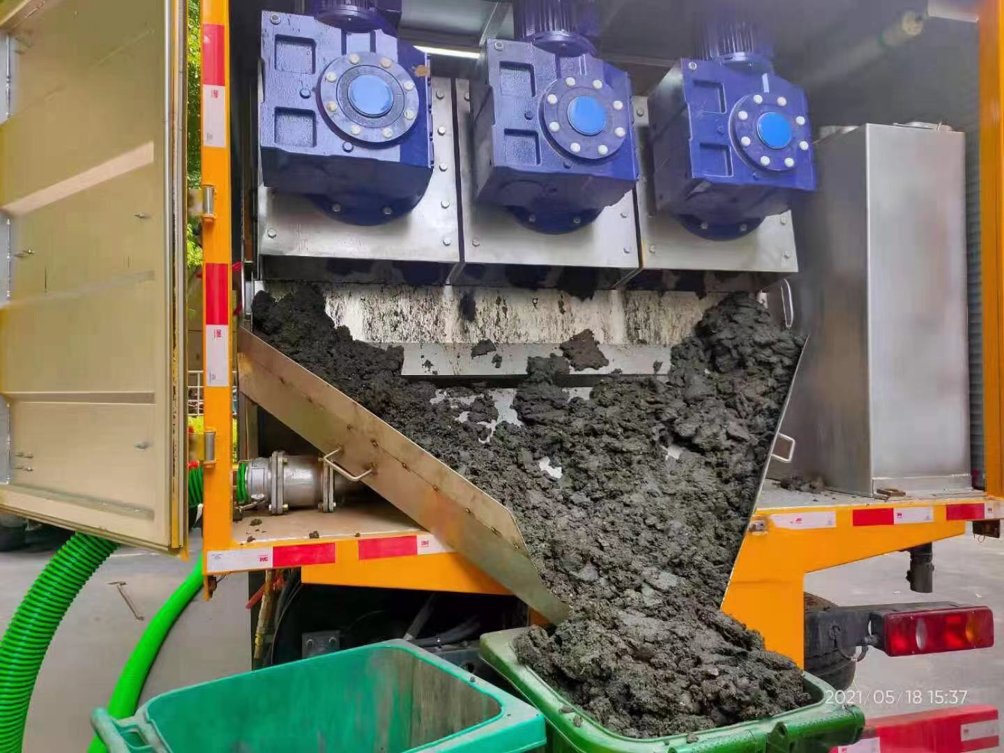 宁德化粪池清掏城市维护站-泥浆净化干湿分离处理